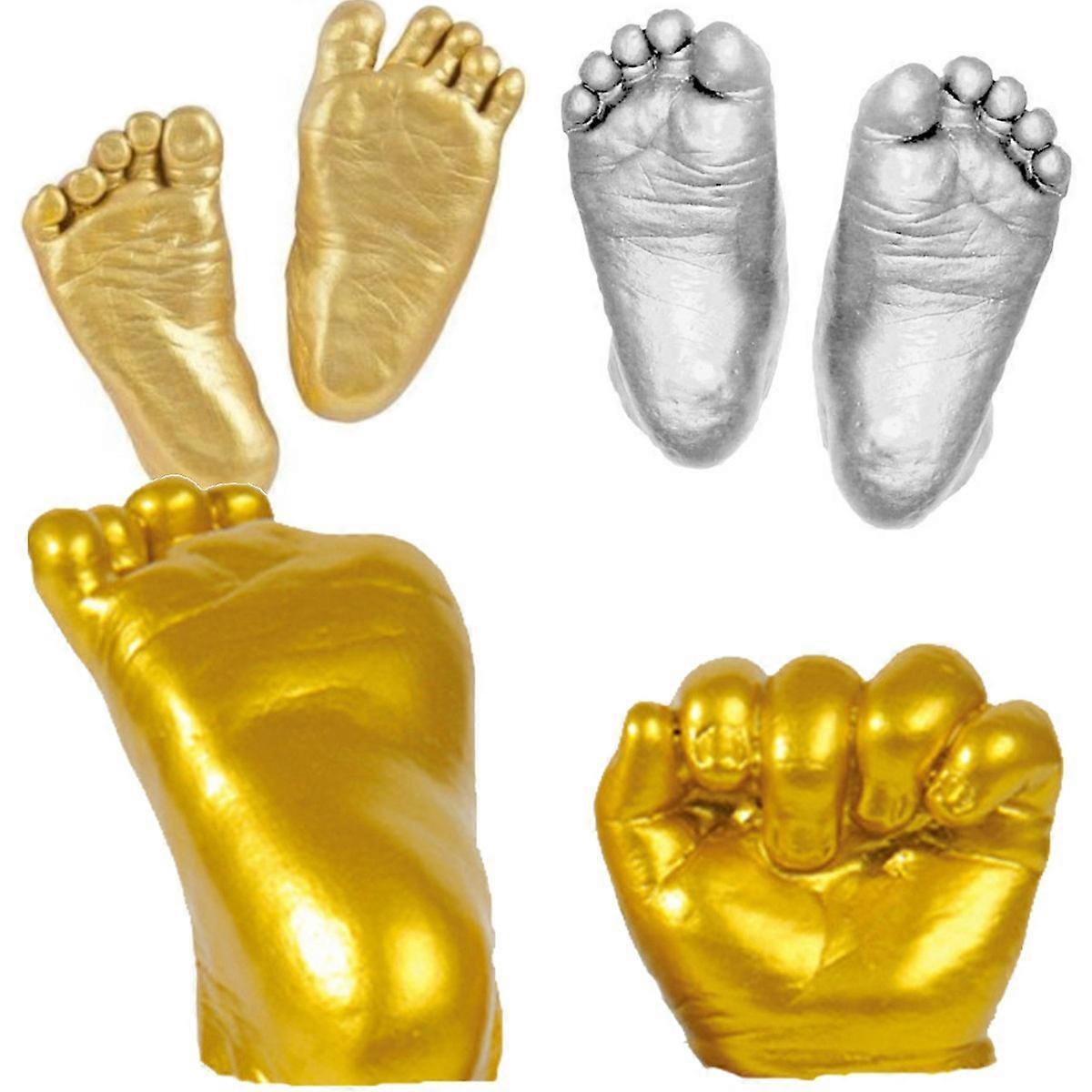 Plaster Handprint Kit for Babies, Capture Foot and Hand Imprints