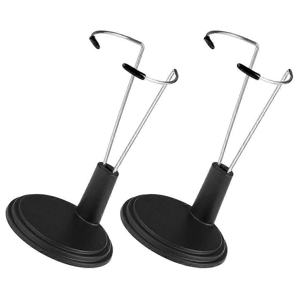 Doll Support Stands Vertical Display Brackets for Organizing Dolls & Figures, Storage Holders for Home or Shop Use