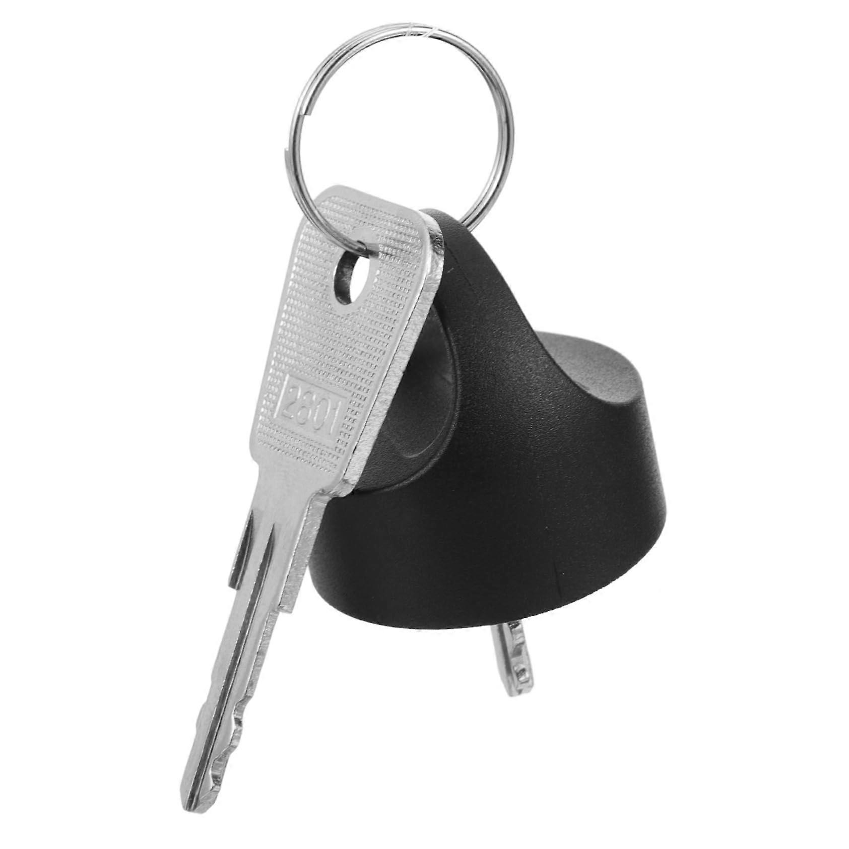 Ersatzschlüssel für Elektrischen Mobilitätsscooter aus Edelstahl mit Praktischer Ziehfunktion für Senioren, Langlebig und Einfach zu Bedienen