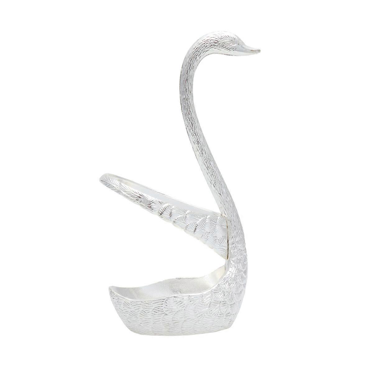 Swan Shape Cutlery Holder For Home Use 5X5X15.5Cm Elegant Design 1Pack