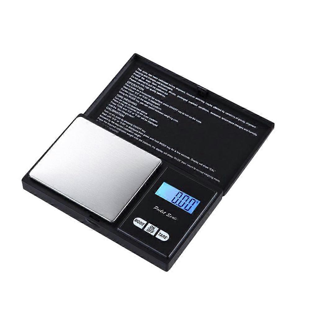 Portable Mini Digital Scale Electronic Weighing Scale For Kitchen Food Easy To Clean Black 1Pack