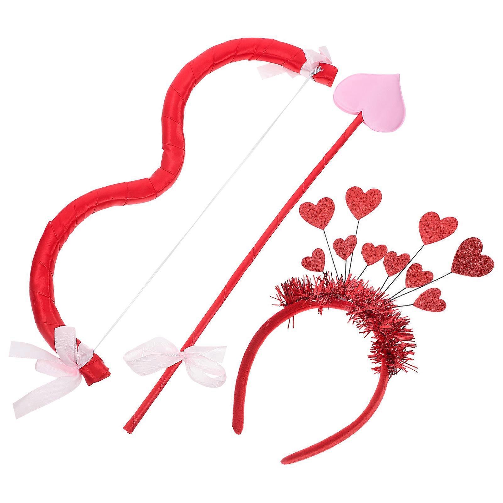 It seems like you're referring to a **Valentine's Day Cupid costume prop set** – a fun and festive accessory often used for cosplay, parties, or