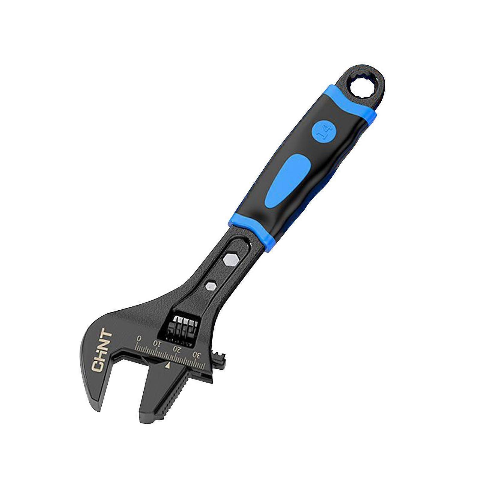 Waterproof Adjustable Wrench 8 Inch - Ergonomic Metal Tool for Auto and Industrial Use - Durable Multi-Purpose Key