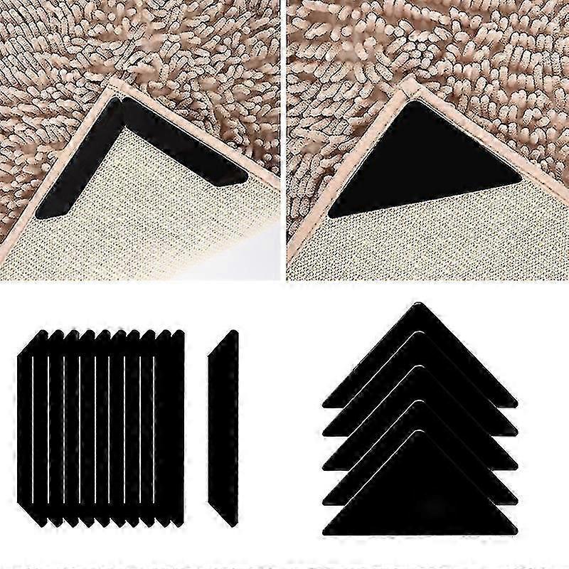 Tæppegribere til områdetæpper, skridsikre tæppegribere til trægulve, skridsikre tæppepuder til fliser / trægulv, område klistermærker Tæpper Griber propper til pr