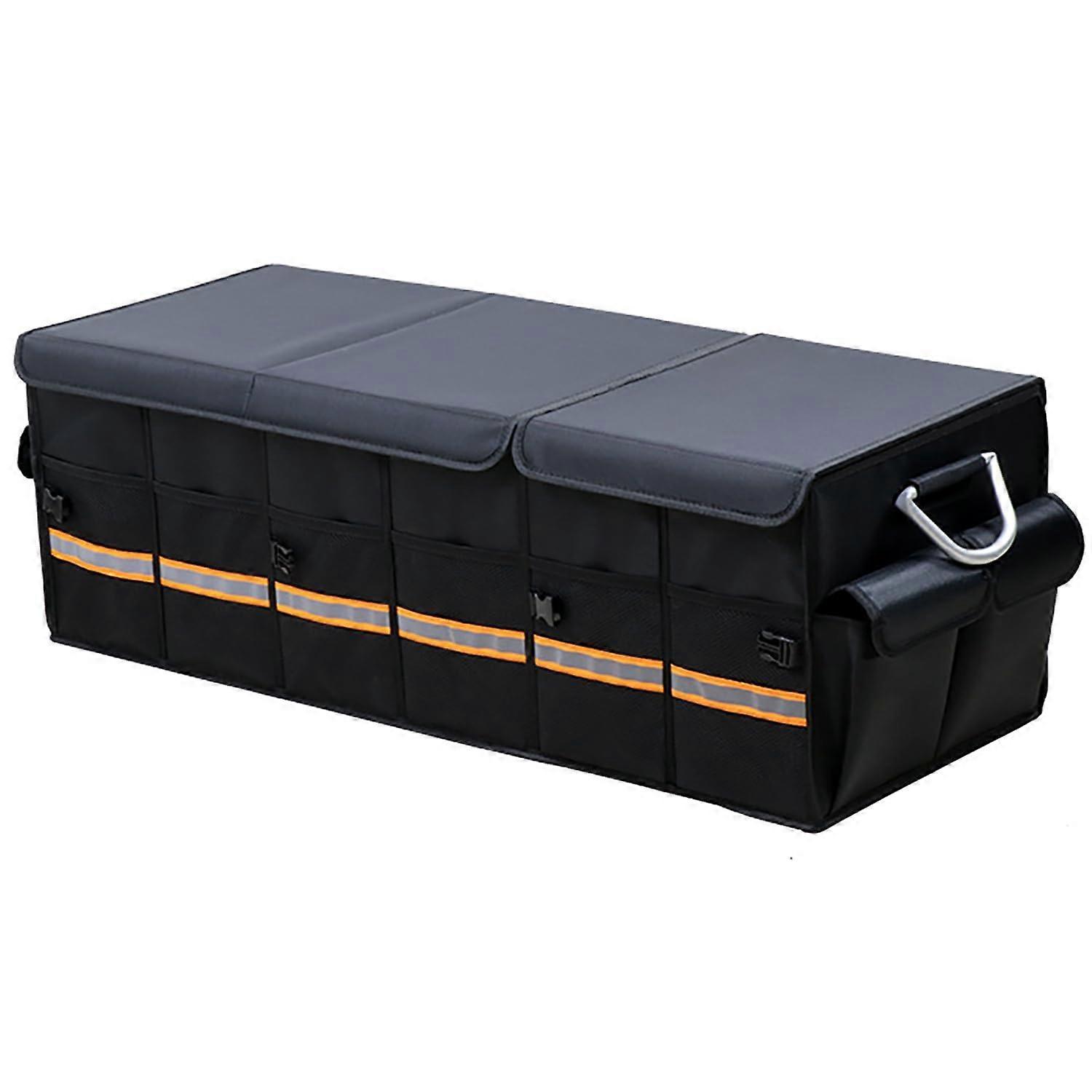 Car Boot Organizer for Jaguar EPace/FPace/IPace/FType/XE/XF/XJ/XType, with Large Storage Space, Foldable Essential, 100L Capacity