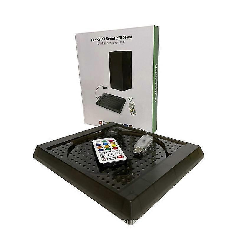Game Console Cooling Base For Microsoft Xbox Series X/S RGB Cooling Base