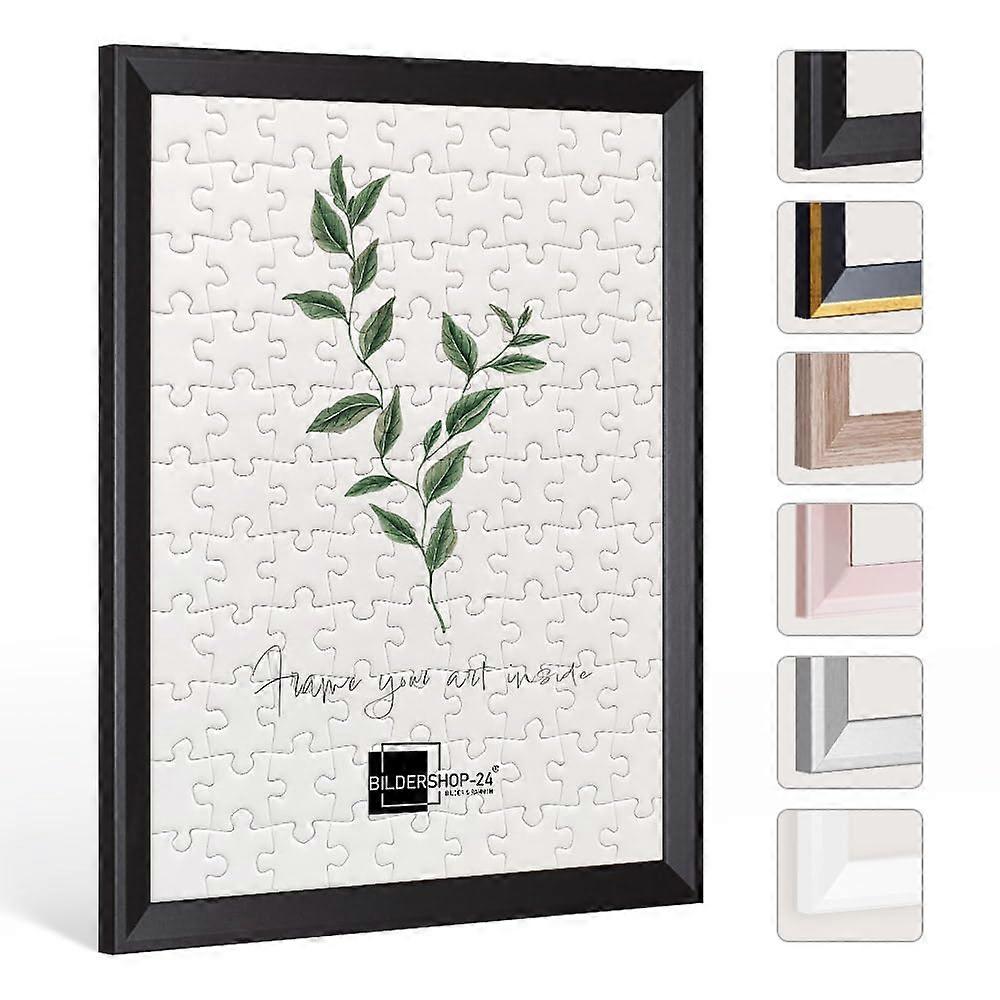 Picture Frame for Puzzle Pro 20 x 20 cm Matte White for Approx. 100200 Pieces White (Matte)'
