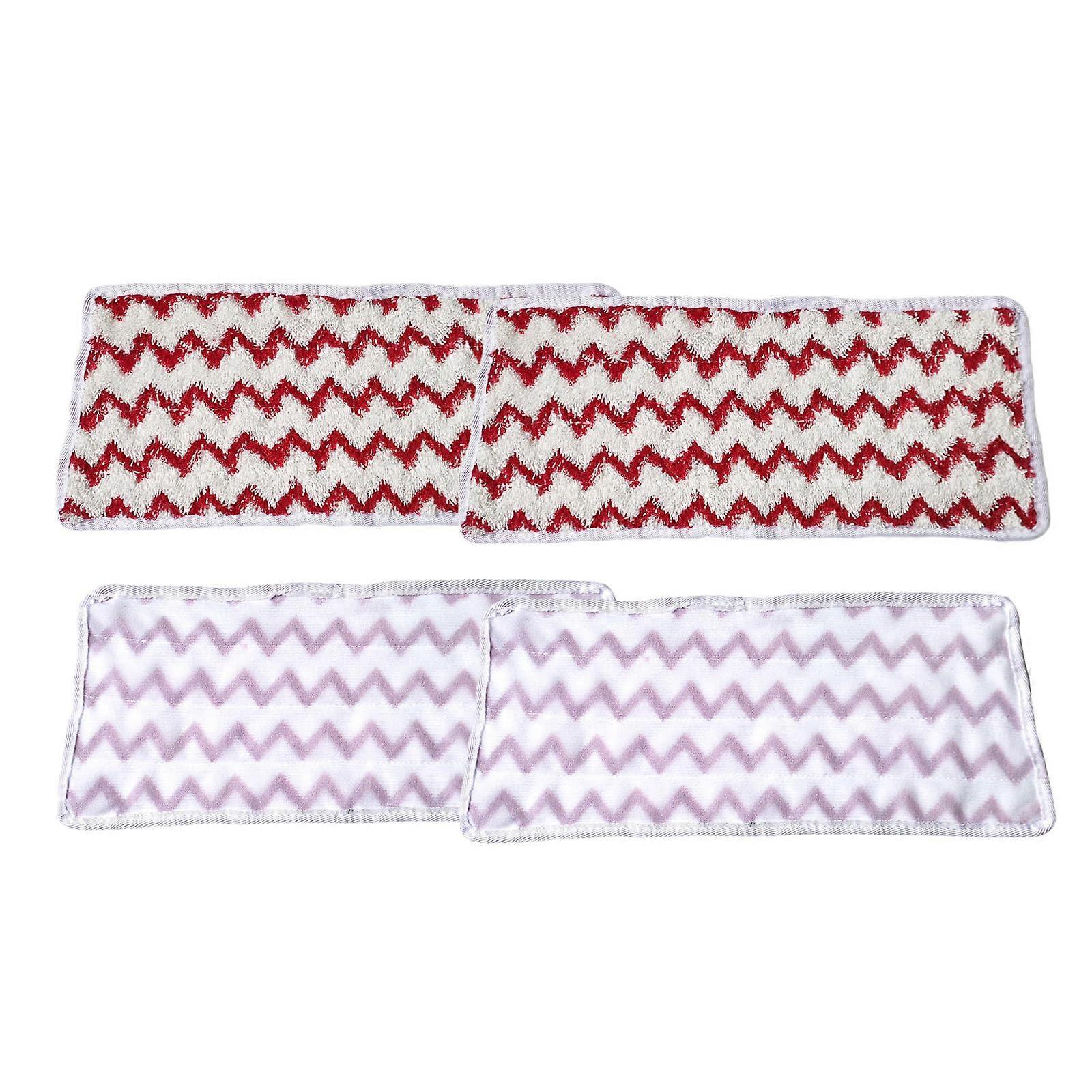 Microfiber Pad Mop Mopping Head Replacement 2/4 Pack Flat Cloth For XXL Floor Cleaning Accessory