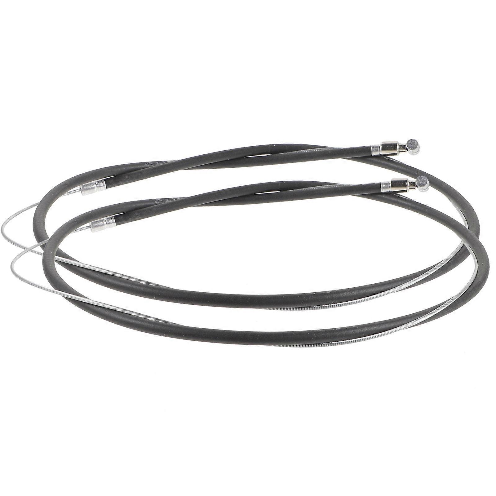 Bike Brake Cable 2pcs Durable Replacement for Front and Rear High Tension Resistance Smooth Performance Compatible with Road and MTB Bikes