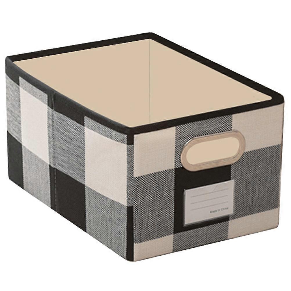 Storage Bin Foldable Storage Basket for Sundries Organizer Home Tidying Multi Color with Handle 1Pack