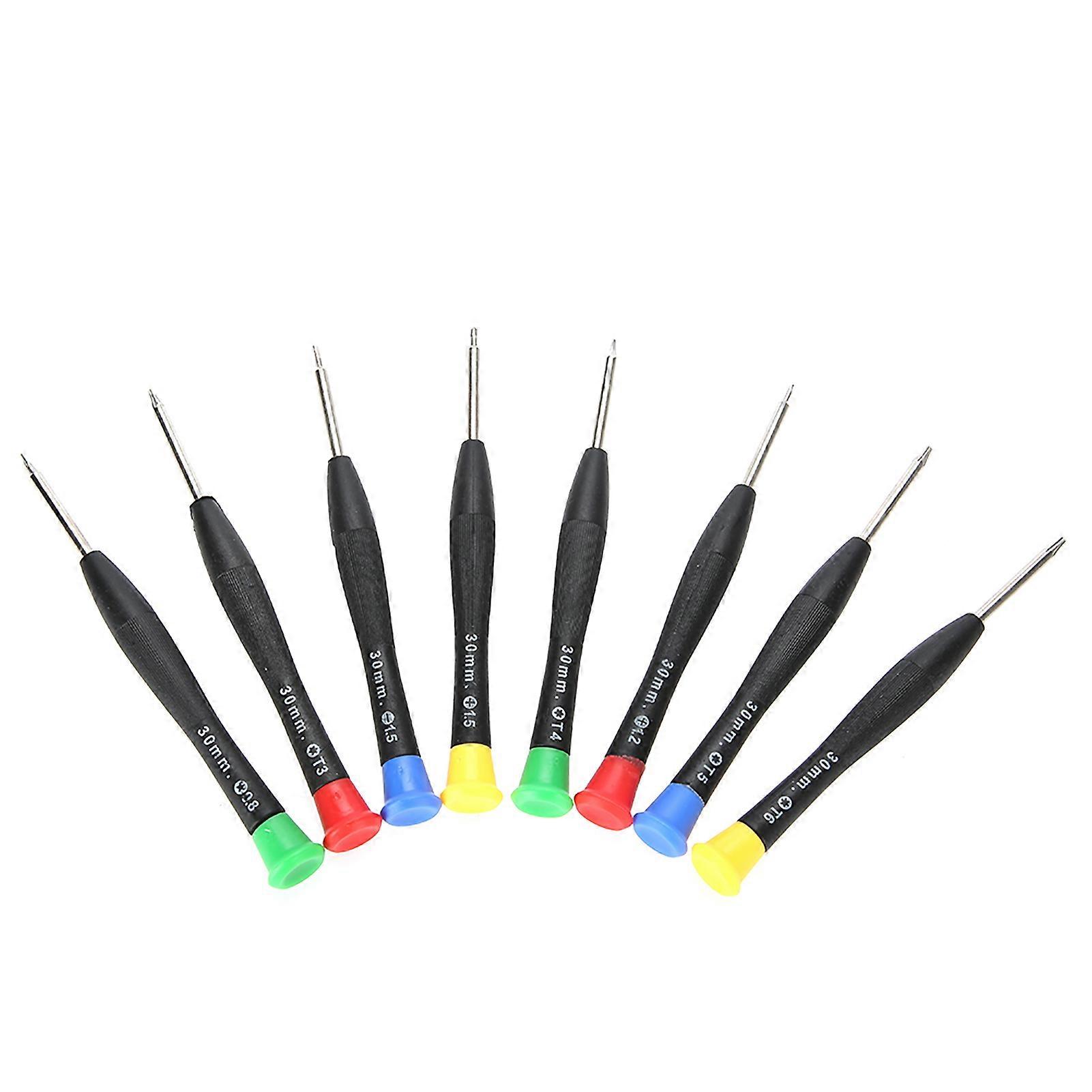 8pcs Precision Screwdriver Set for Electronics & Watch Repair, 11.5cm