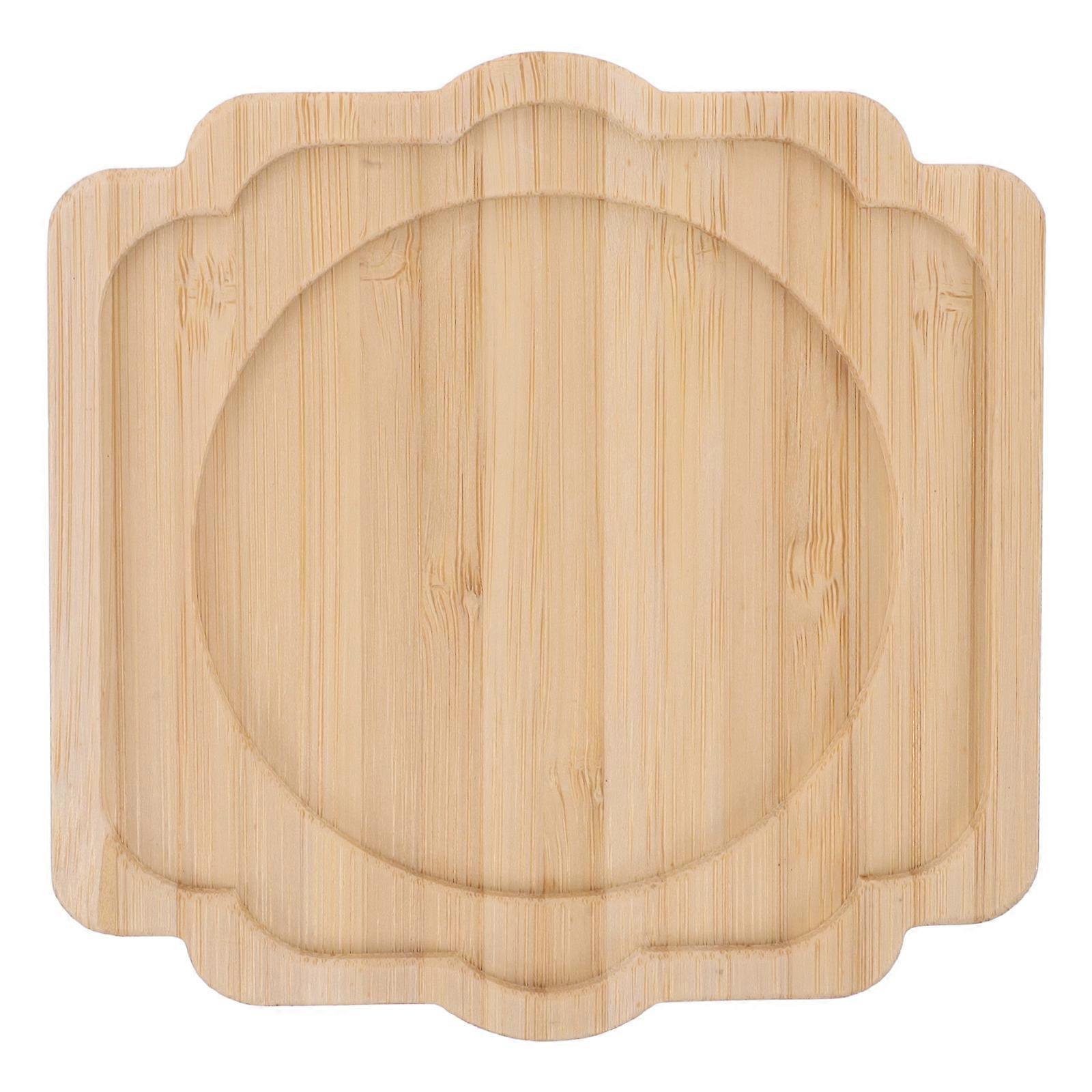 Heat Resistant Bamboo Dry Bubble Pot Mat for Tea Serving