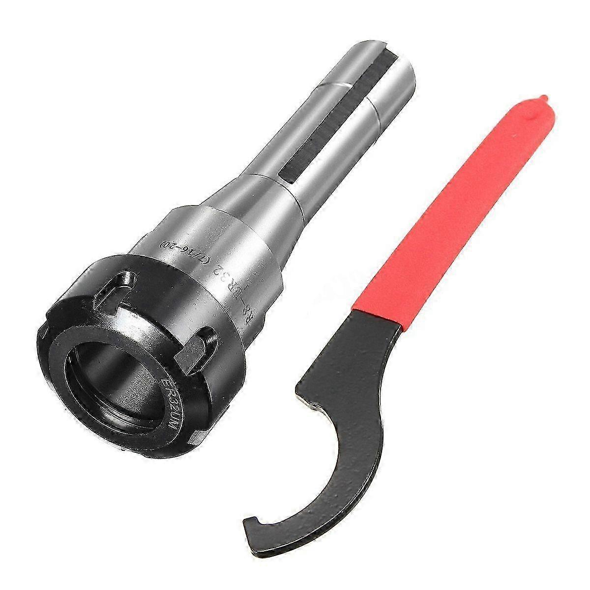 1PC 6,3 polegadas R8-ER32 7/16 Collet Chuck Holder CNC Milling Lathe R8 Spindle Tool