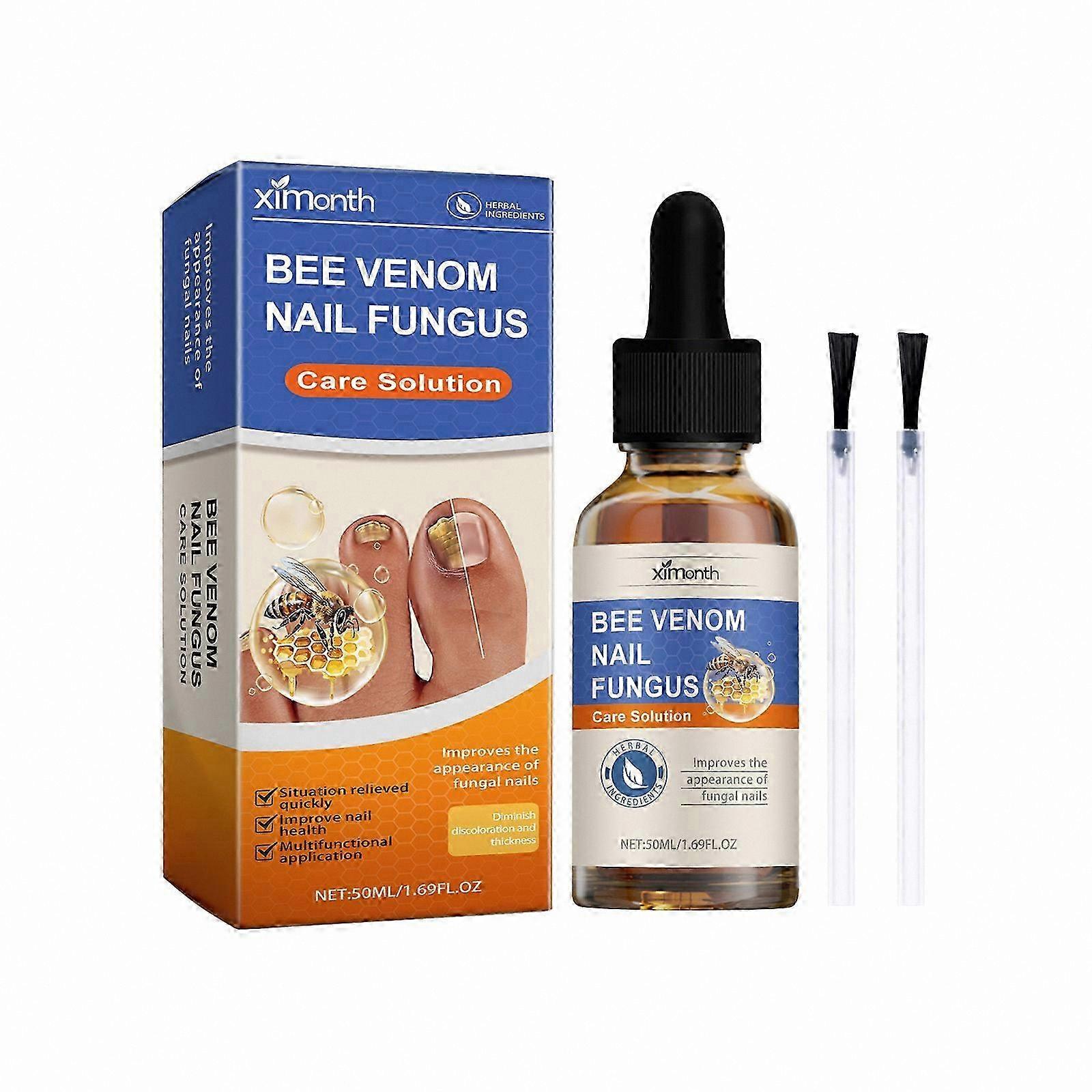 Advanced Nail Fungus Treatment Serum, Extra Strength Formula for Foot and Toenail Repair Care Solution