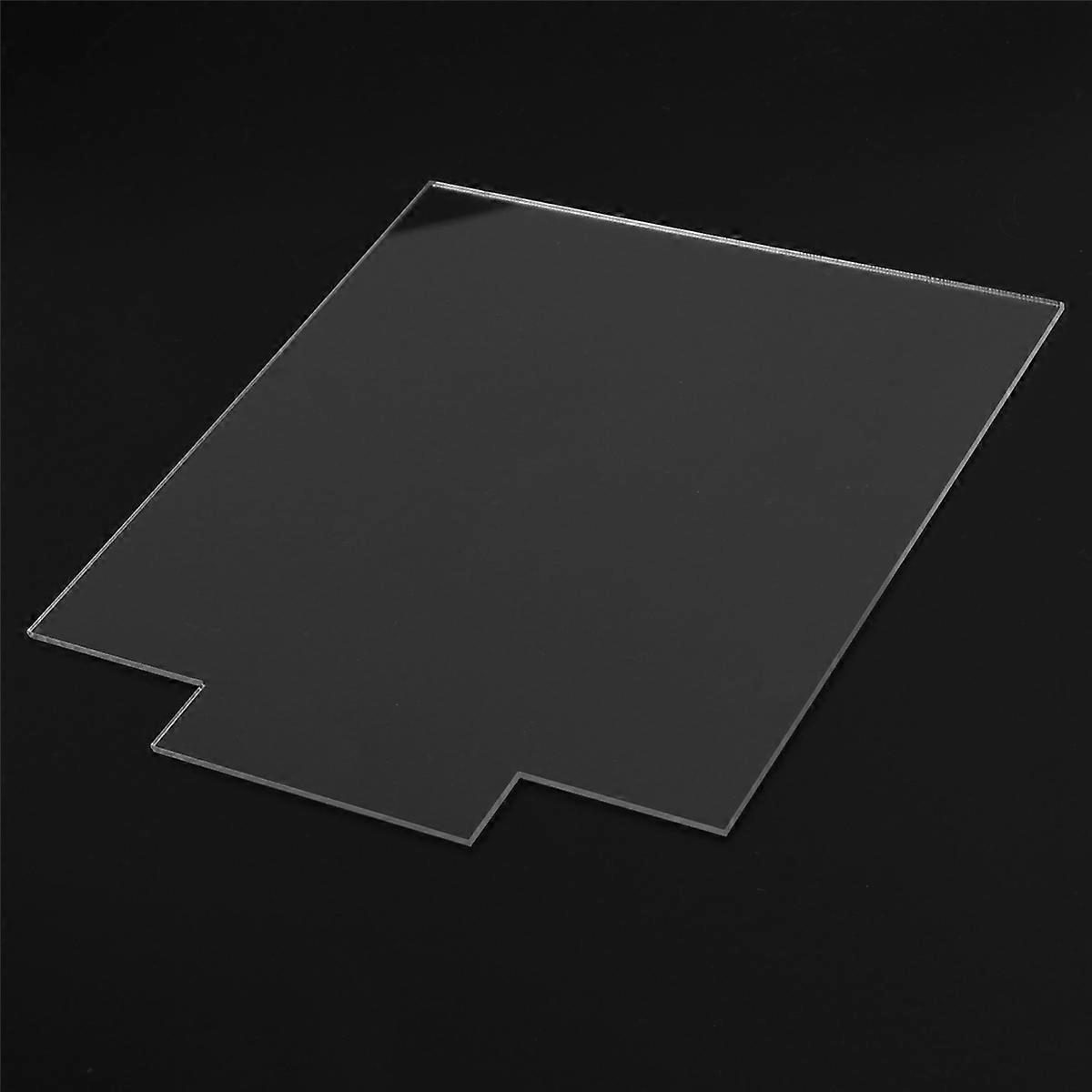 2mm Acrylic Sheet Clear Cast for Plexiglass with Double Sided Protective for LED Light Base Signs DI