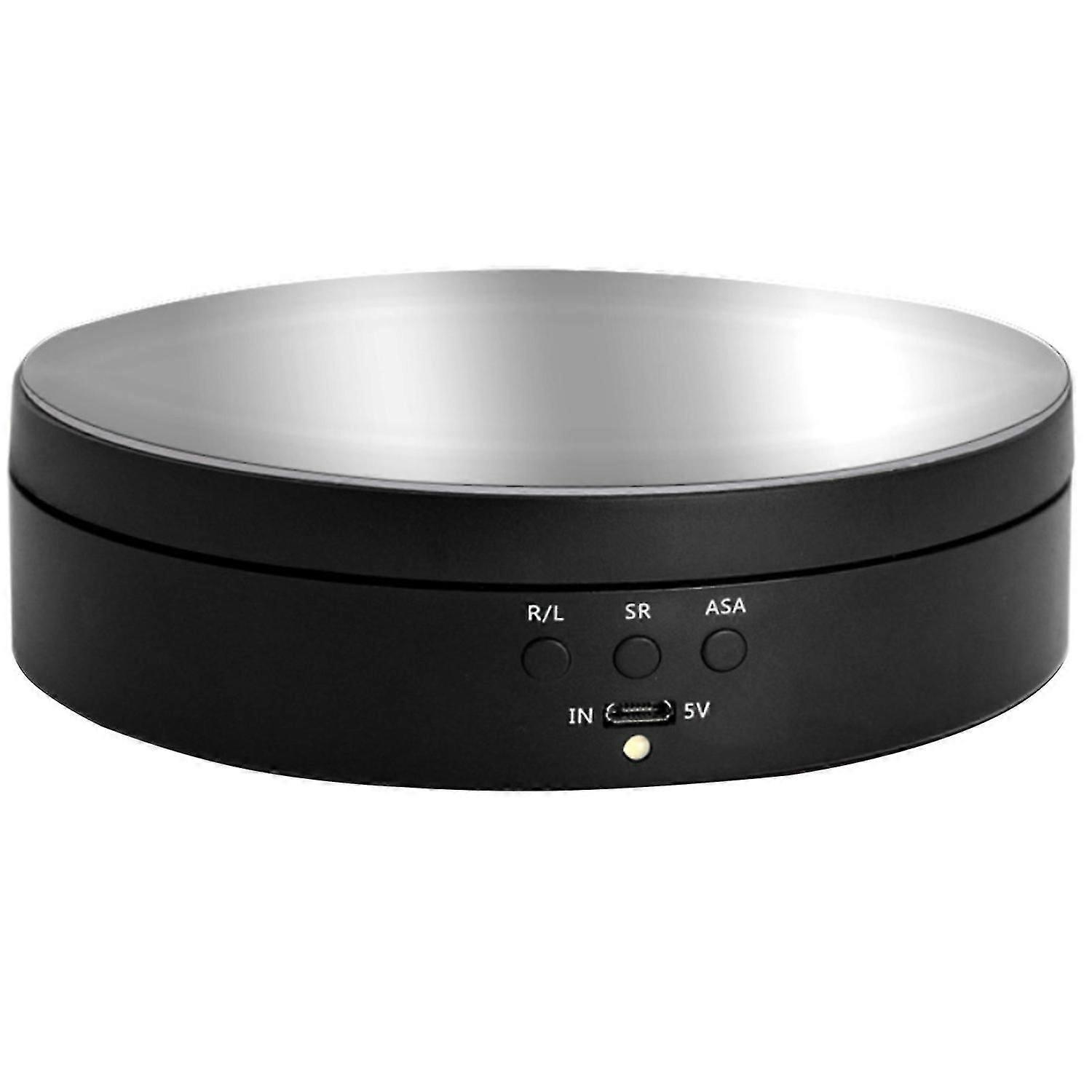 Electric Rotating Display Stand Mirror Surface 3 Speed Regulation 3KG Load Capacity for Photography
