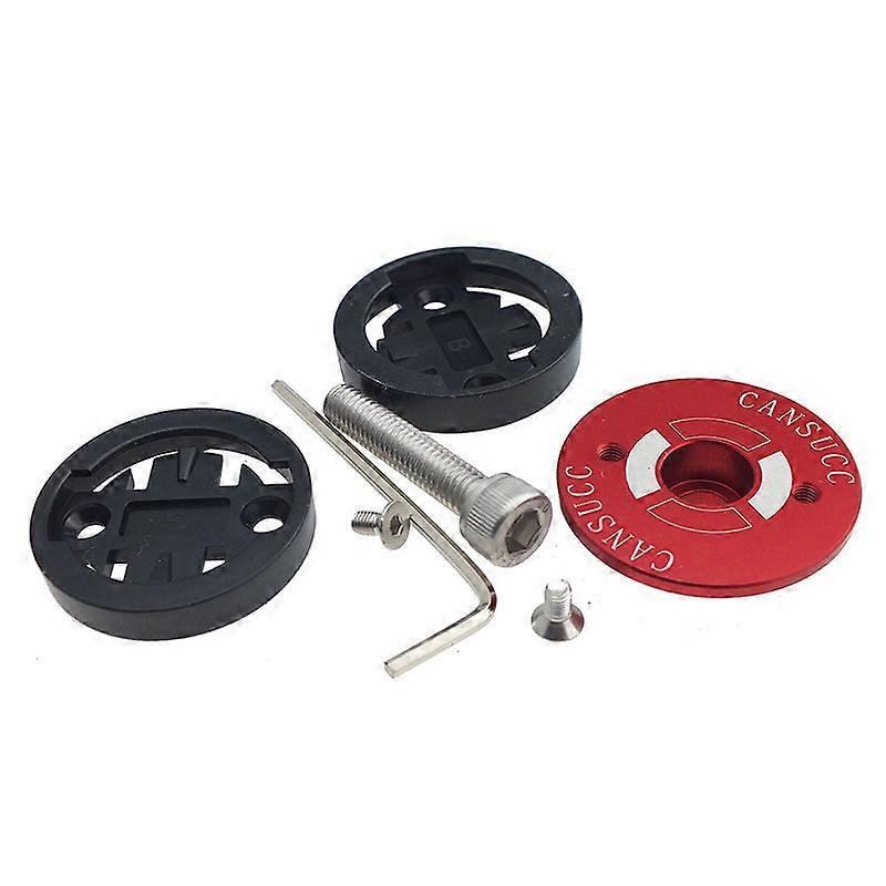 Bicycle speedometer bracket, made of aluminum-plastic material, compatible with Garmin and Bryton devices