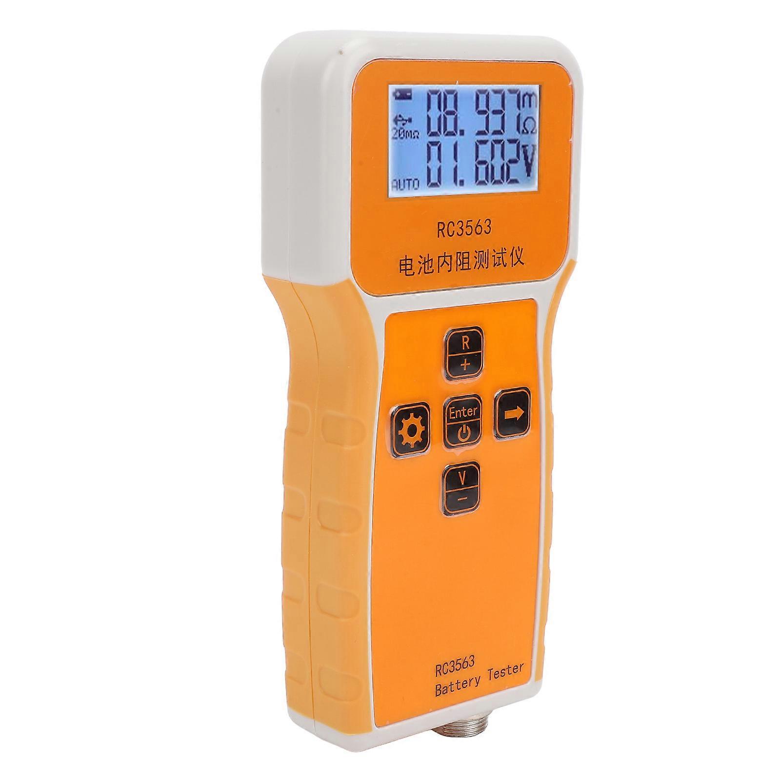 Voltage Internal Resistance Meter 1μΩ‑200Ω with LCD & Probe