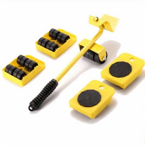 Furniture moving tool set, 5 pieces, durable and floor-protecting