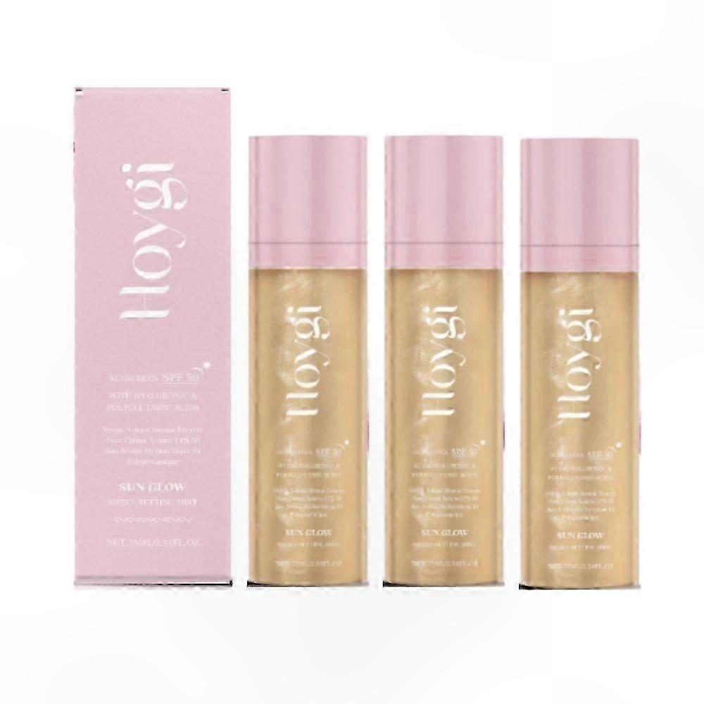 Sheer Setting Mist SPF 50 Sunscreen with Shimmering Body Oil Spray