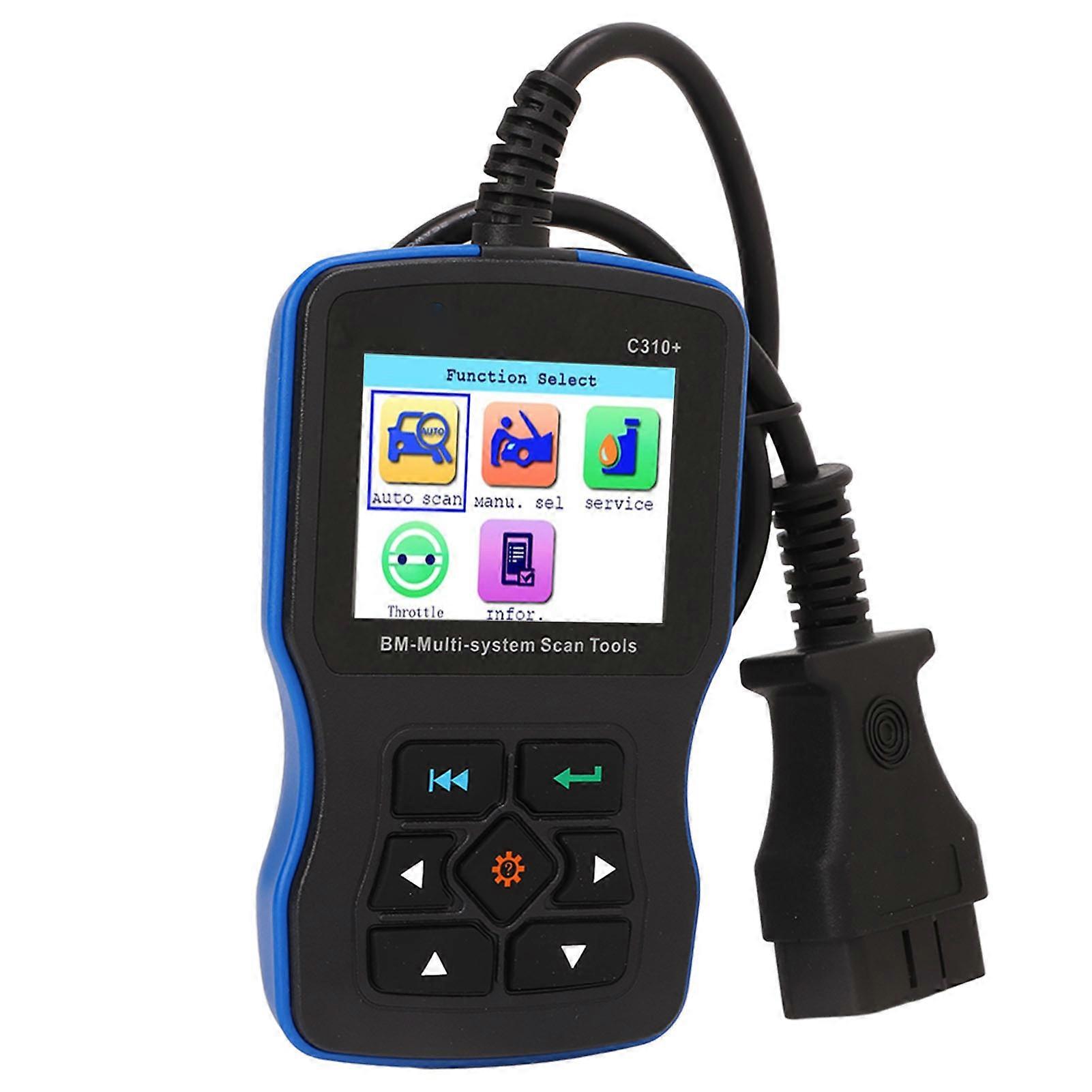V11.7 Multi System Scanner 2.8in Color LCD 320x240 Pixel Reader