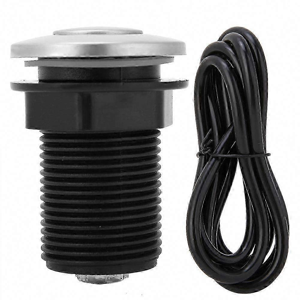 Insinkerator Air Switch Garbage Disposal, Automatic Self-Lock Button with Pneumatic Air Hose Kit