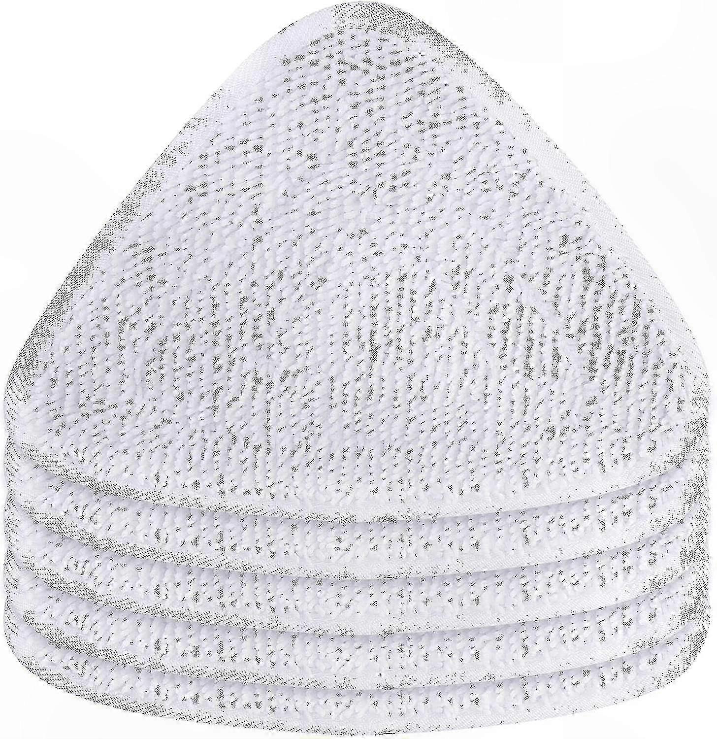 Microfiber Mop Pads Replacement Set of 6 for Steam Cleaning-Compatible with Multiple Models