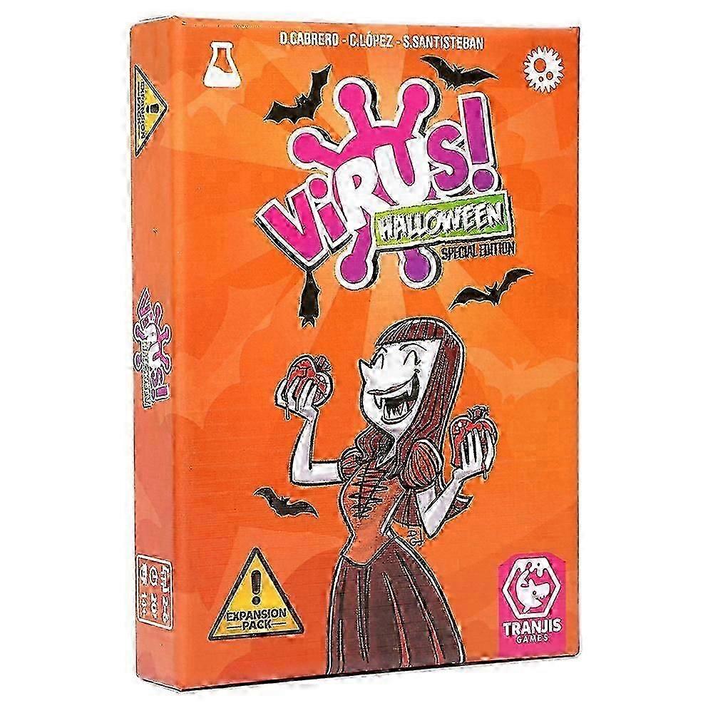 فيروس! هالوين بطاقة لعبة ووحش تحت عنوان بطاقة التوسع للفيروسات! مع بطاقات العلاج الجديدة!