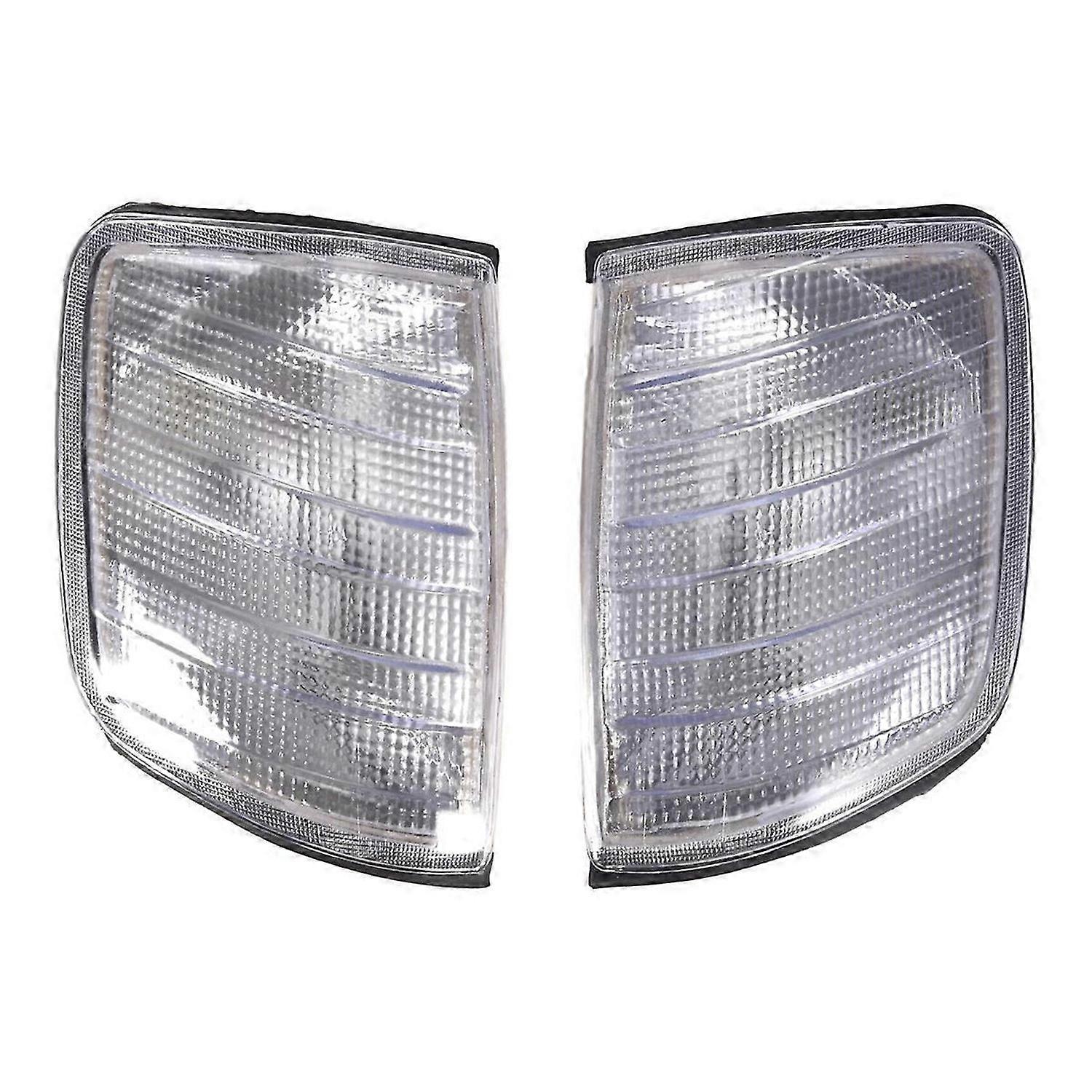 Auto L+R Weiße Ecklichter Blinker für W124