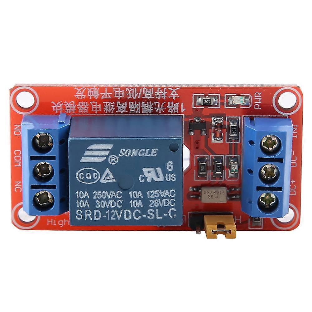 Module de relais optocoupleur 1 canal, déclenchement haut et bas 12 V