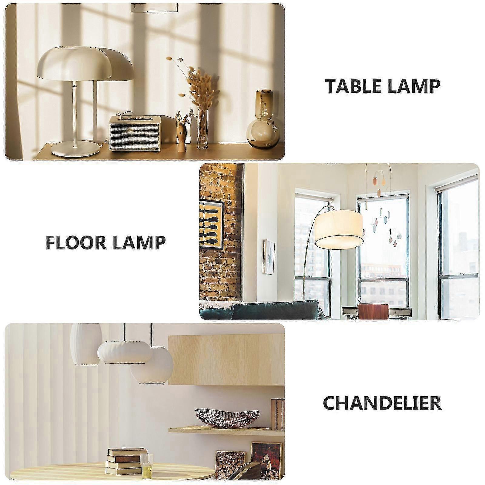 Home Pleated Lampshade Cloth Lampshade Cover Pleated Lamp Shades for Table Lamps Z