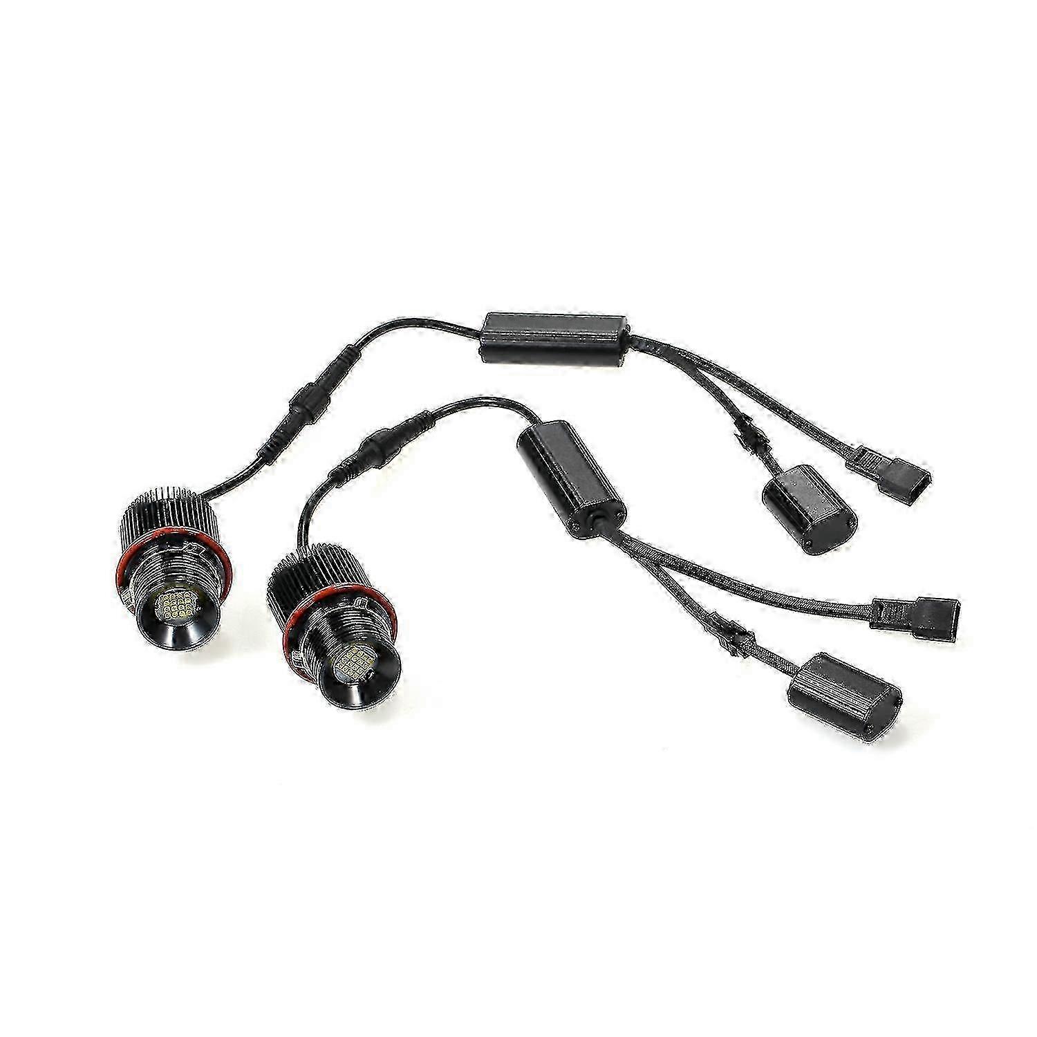 White 40W LED Halo Ring Marker Bulb for BMW E39 E53 E60 16SMD 2025