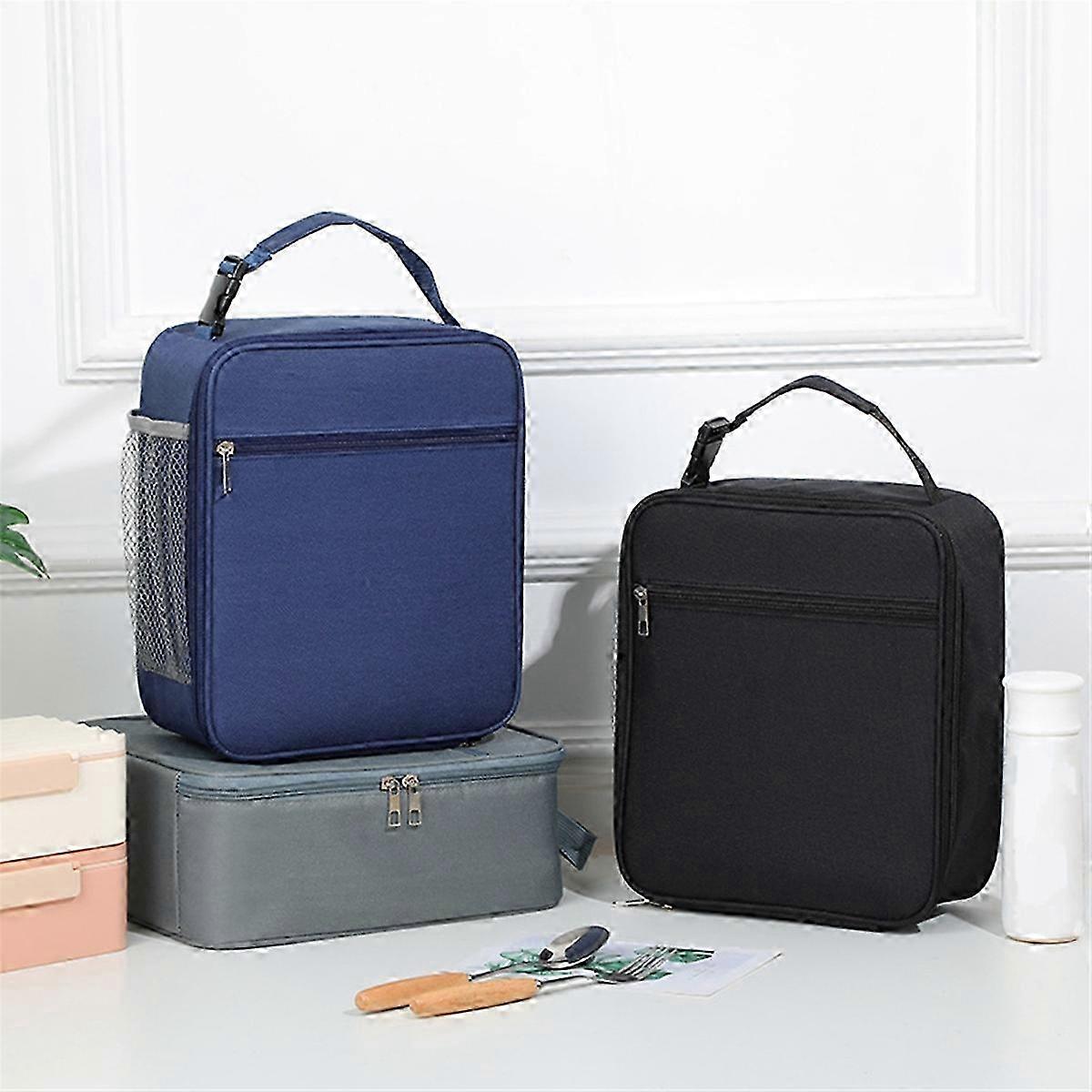 Lunch Bag for Men Women Capacity Lunchbox Reusable Lunch Bags(Blue)