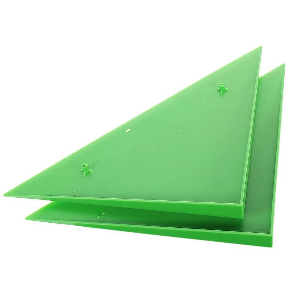 Foosball Table Corner Triangles Protectors for Protection 6Pcs Green Hips