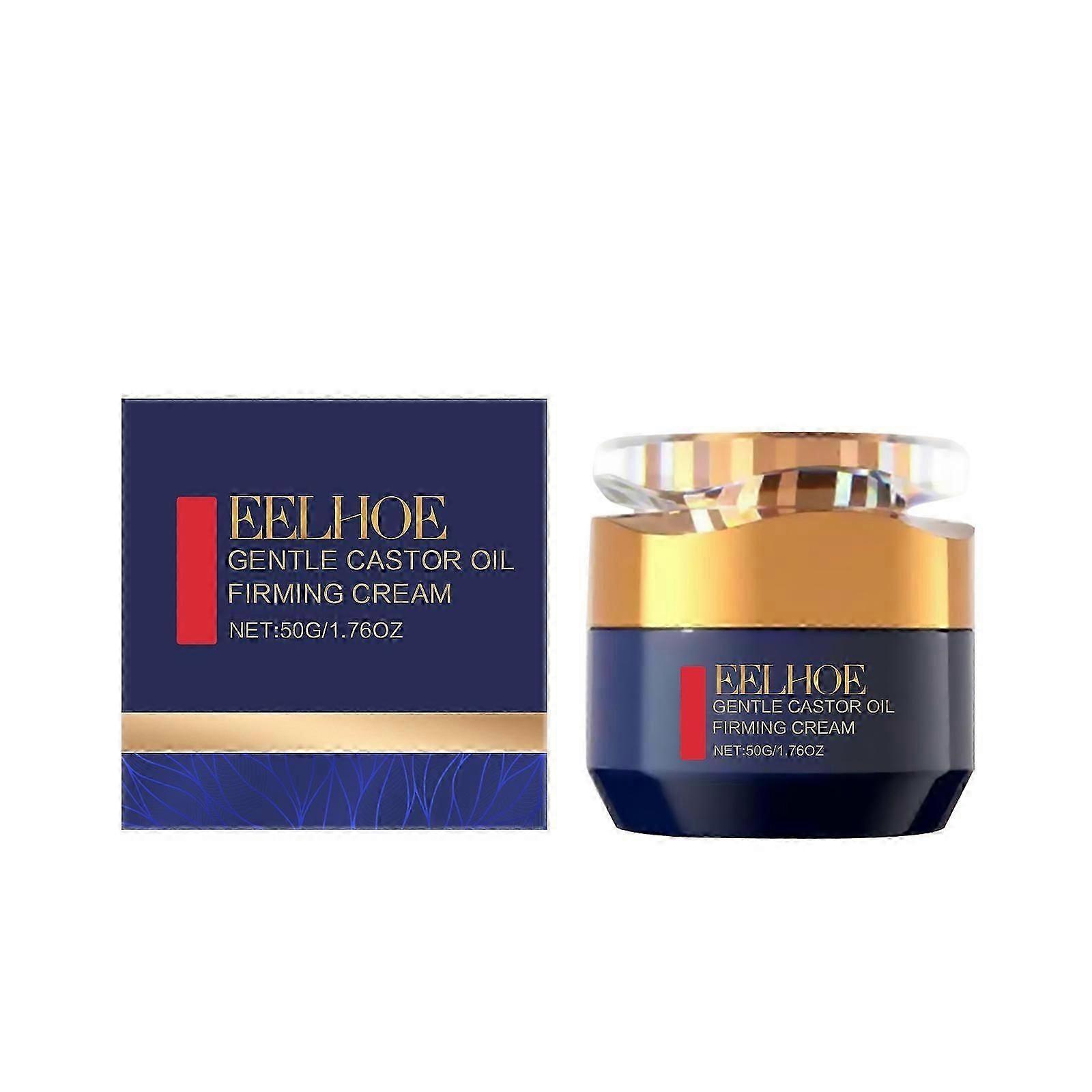 Hydrating Castor Oil Moisturizing Cream for Face & Body  Deep Nourishment, Anti-Aging, Non-Greasy, Improves Skin Elasticity & Reduces Fine Lines