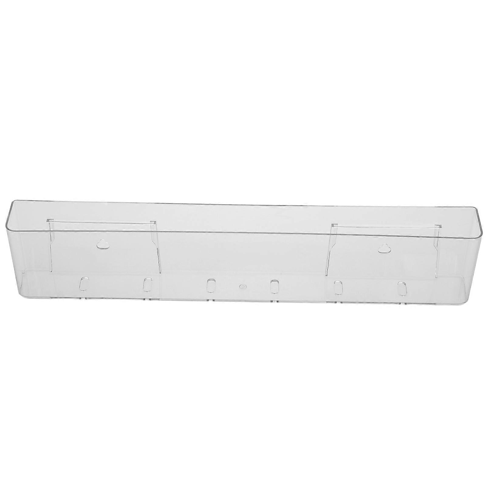 Child Bookshelf Modern Invisible Book Display Shelf For Small Spaces Children's Books Magazines PET Material Wall Mountable 2Pcs