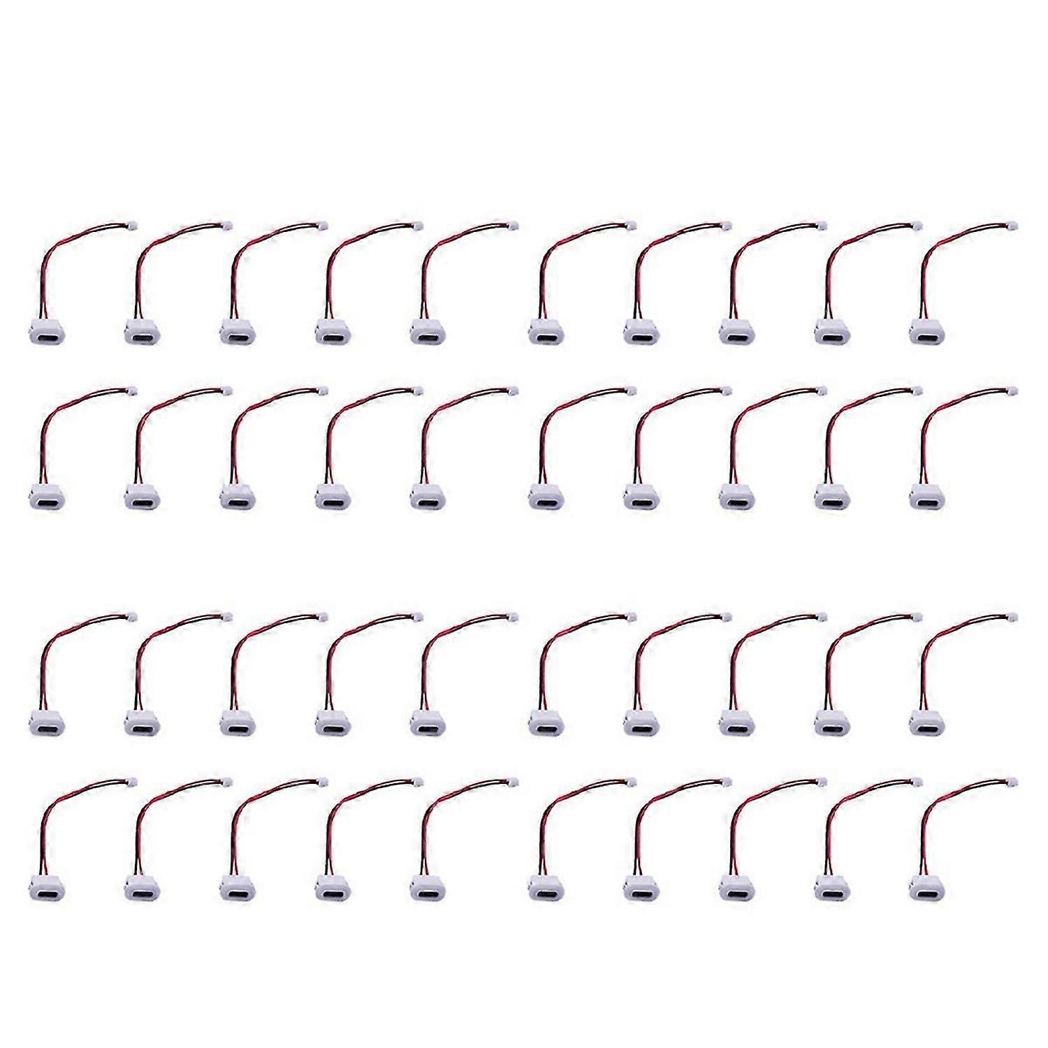 10Pcs USB Type C Connector Jack Female Type-C with Card Buckle-B