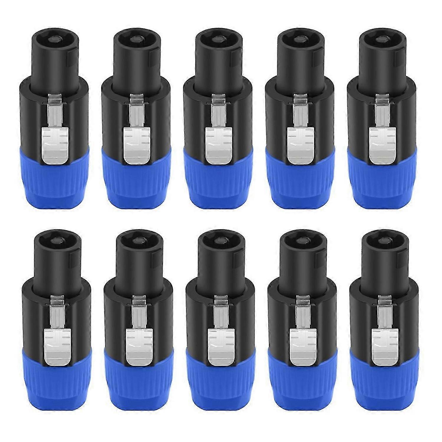 4Pin NL4FC Speaker Connector Ohm Plug Speaker Audio Cable Adapter,A