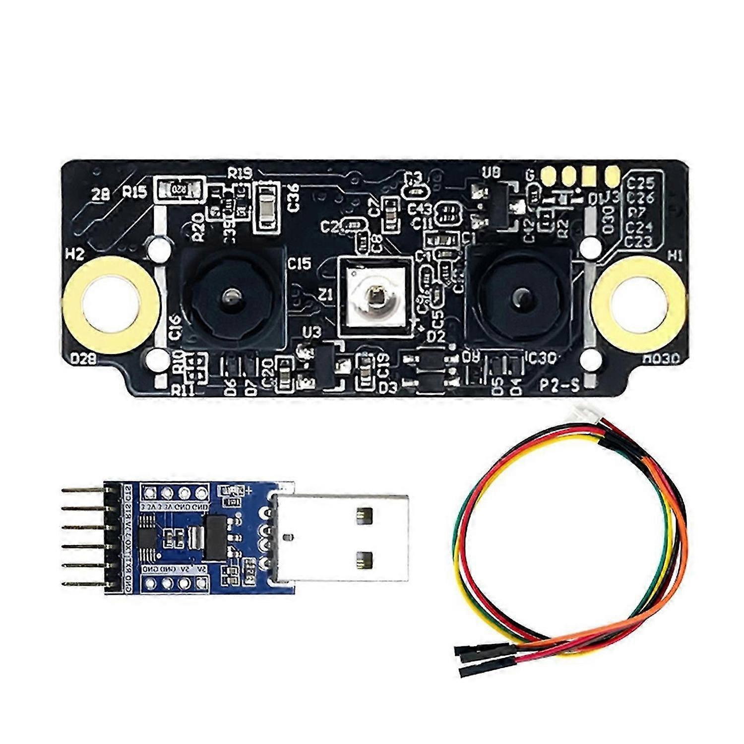 Module de reconnaissance faciale 3D FM225, interface UART et USB (C)