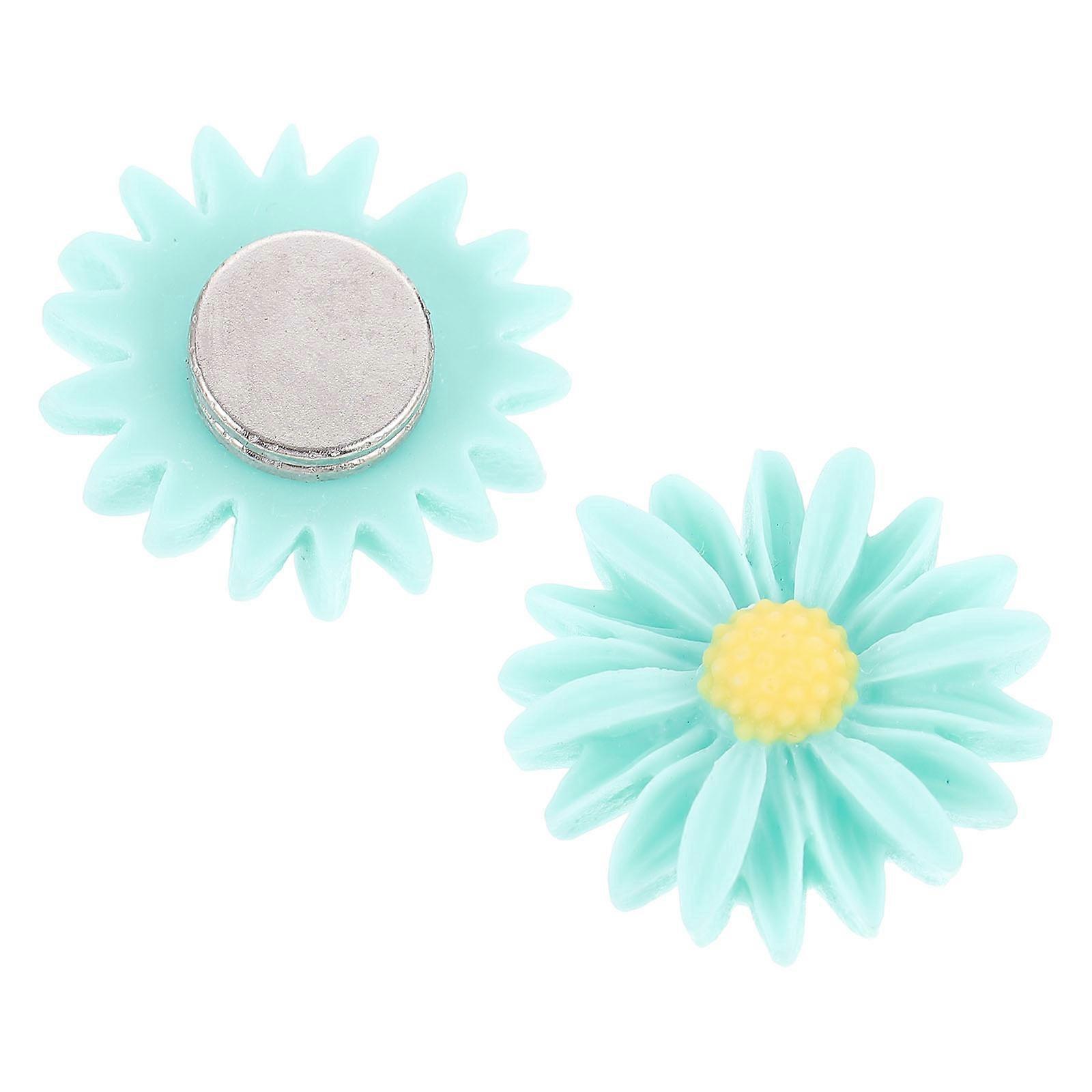 Diamond Drawing Fixators for Cross Stitch Use 2Pcs Flower Magnet Locators