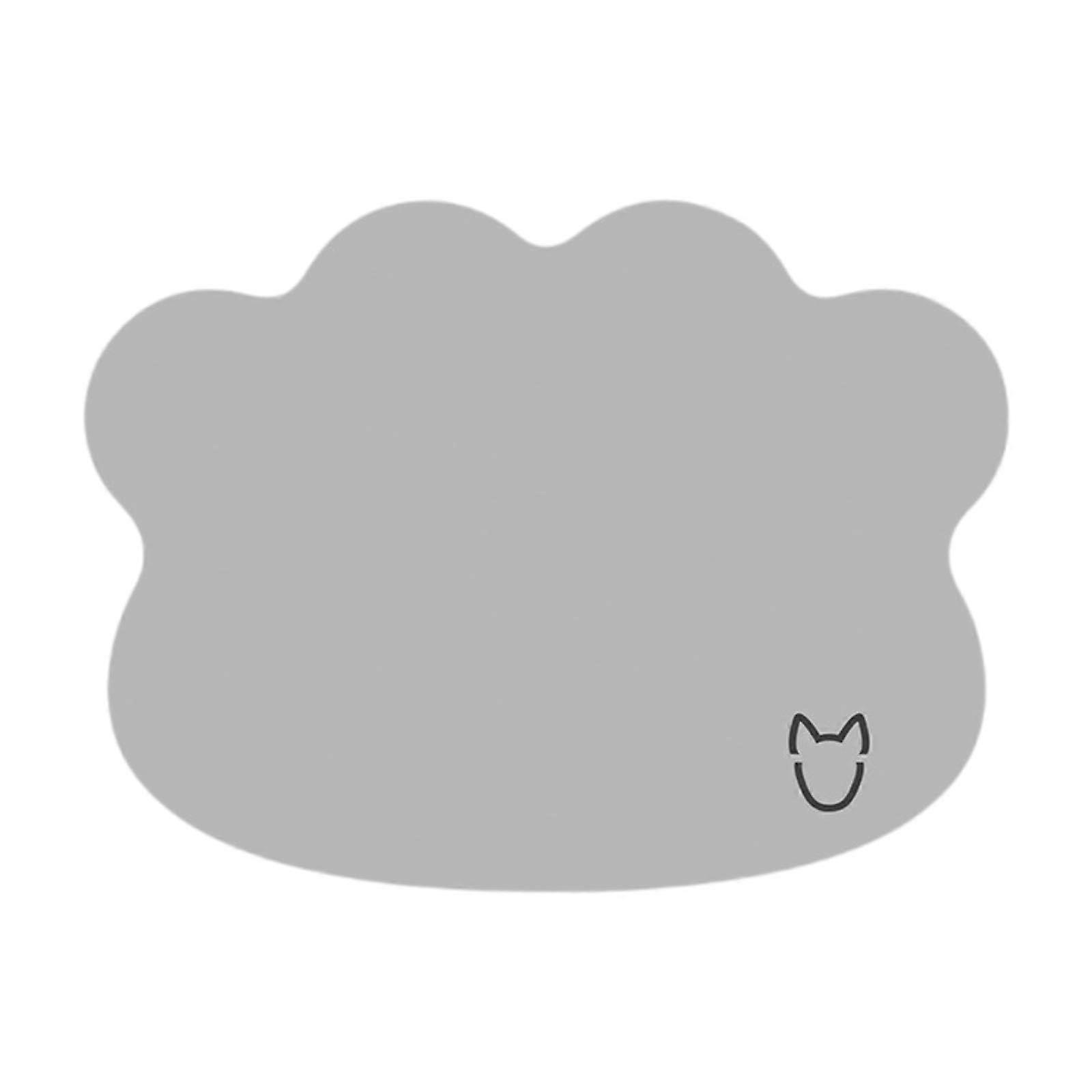 Pet Feeding Mat NonSlip Cat Bowl Mat Easy To Clean Reusable Pet Placemat For Cats