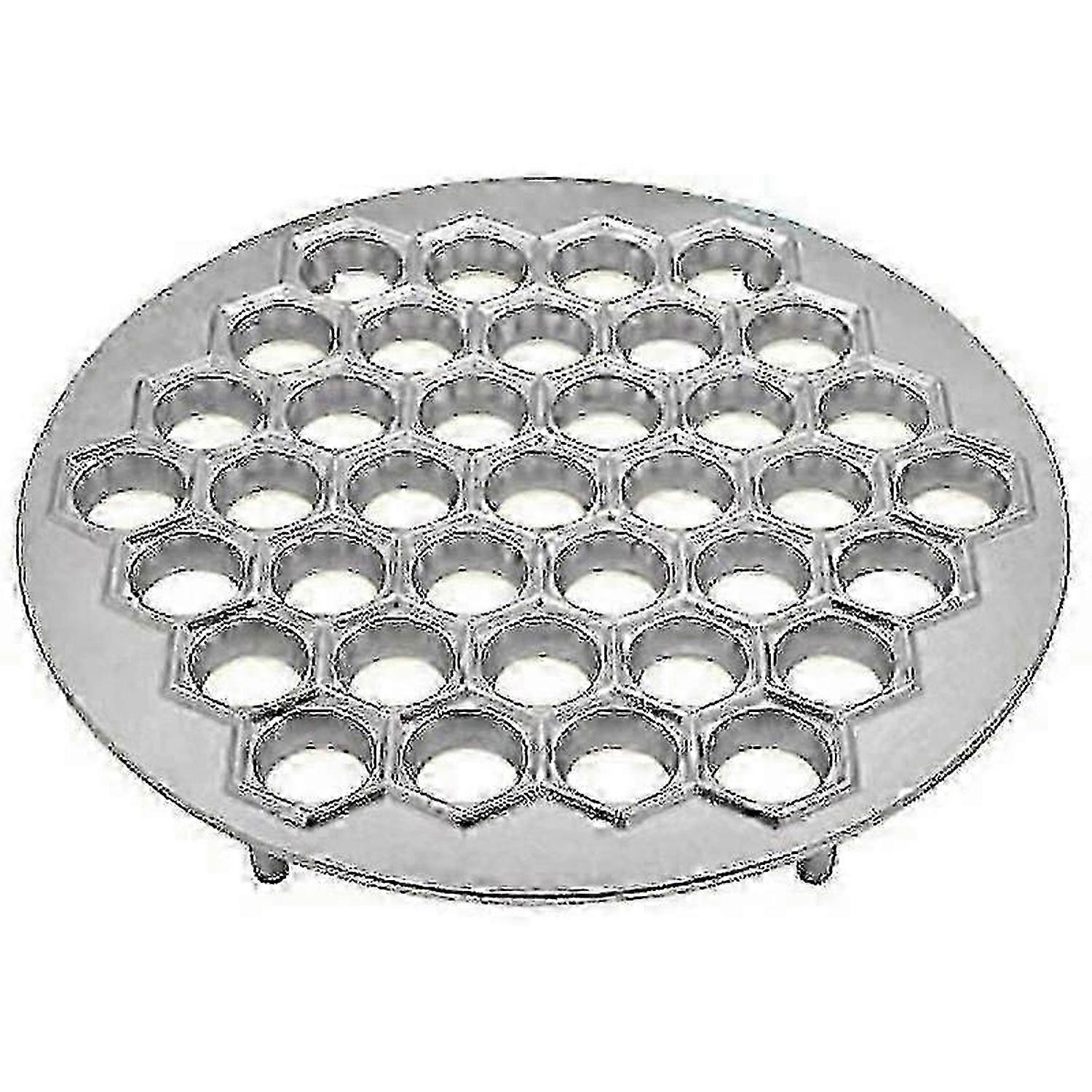 Barsinfi pol Pelmeni-form, dumplingform, 37 håls aluminiumdumplingform