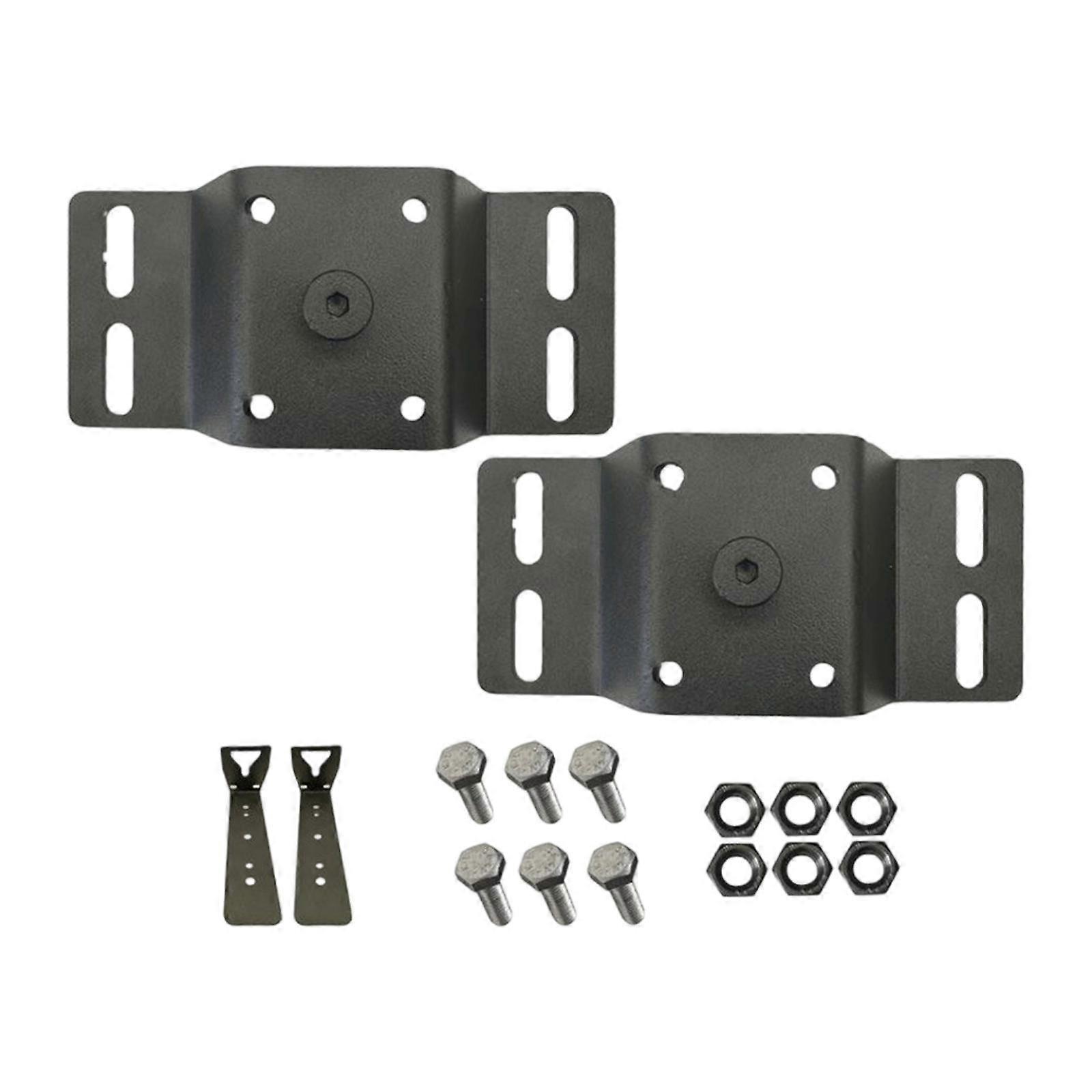 2x Awning Bracket Quick Release Direct Replace Accessory Professional Black