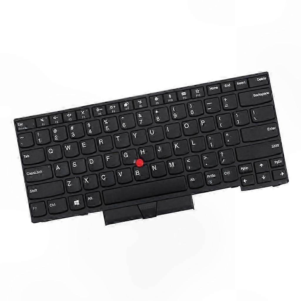 US English Keyboard for E480 L480 Replacement - Black Layout