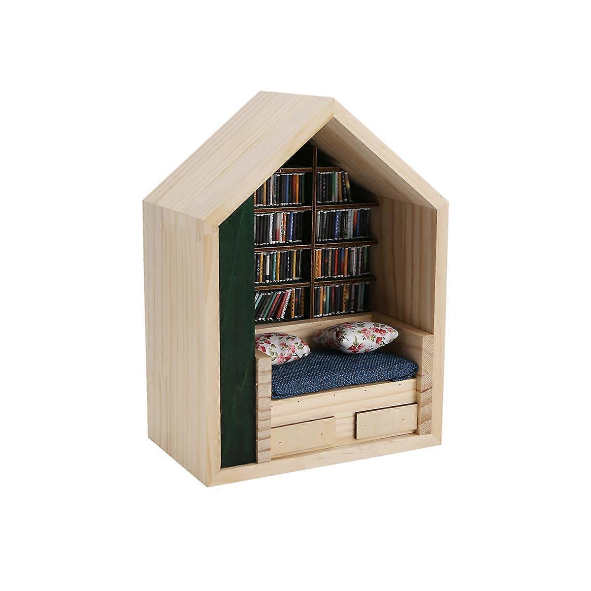 200 Books Tiny Library Anti-Anxiety Bookshelf