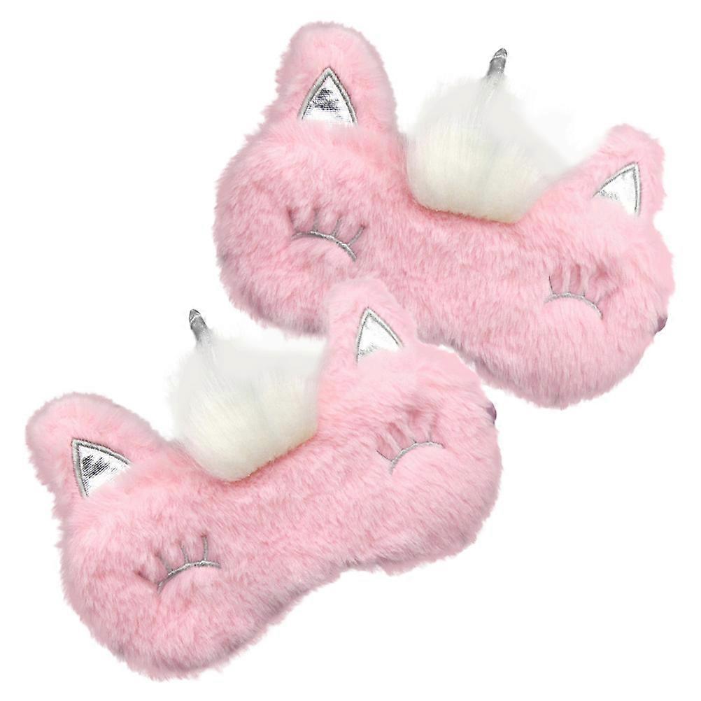 Sleeping Eye Mask Plush Covers for Sleeping 10Pcs Set Breathable