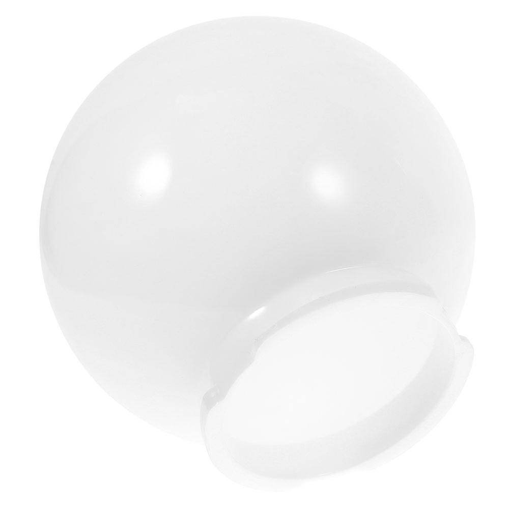 2Pcs Acrylic Globe Lamp Shade Replacement for Outdoor Light Cover