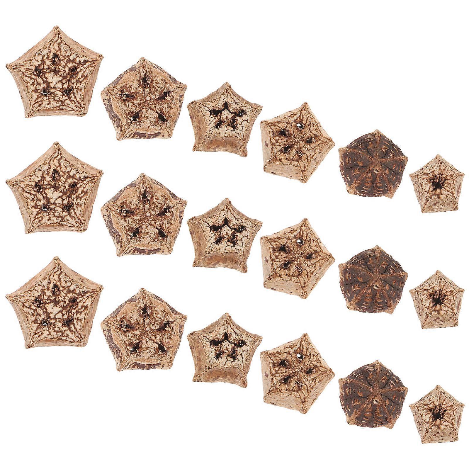 Foraging Bird Toy Natural Biting Parrot Chew Toy 24Pcs Bundle