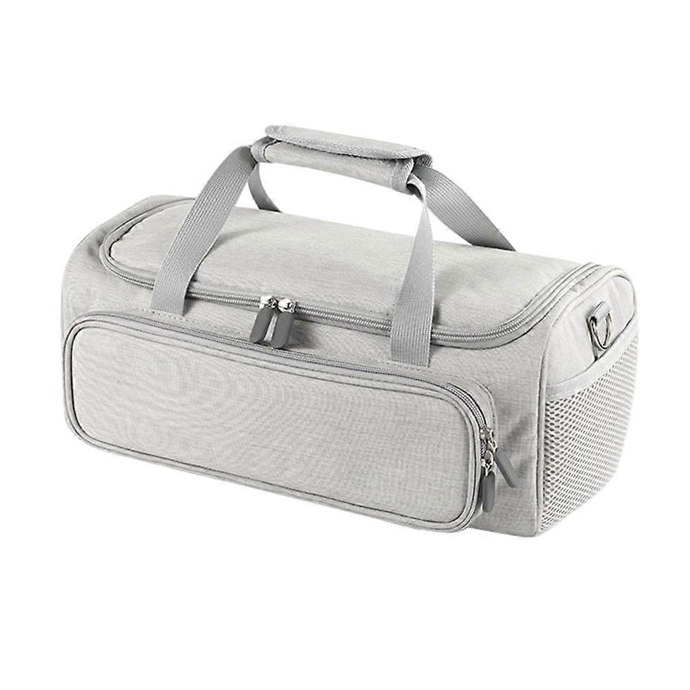 SunyaMood Carrying Case Waterproof Travel Bag with Multi Pockets for Cricut Joy Xtra(Grey)