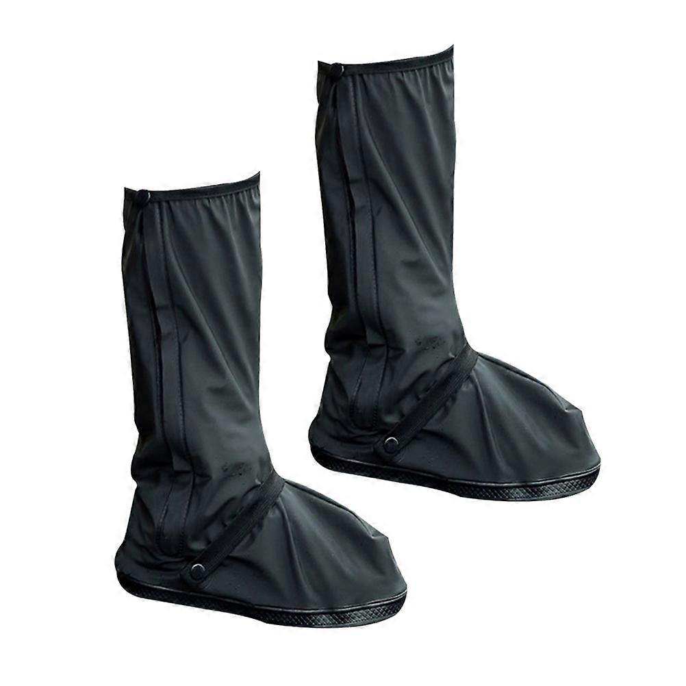 Skidproof Rain Shoe Protector For Outdoor Activities And Travel In Large Size Reusable 2Pcs